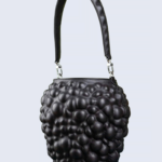 Recycled Lamb Leather Berry Bag