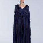 Loose Panel Floor-Length Dress