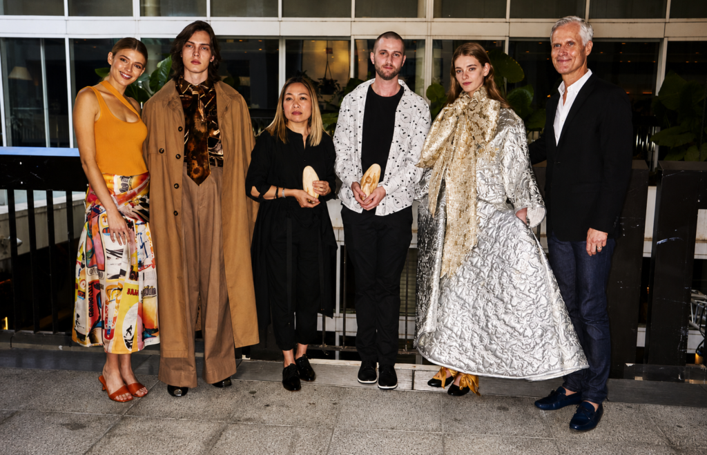 Kim Clark featured in Vogue with Australian Fashion Foundation scholarship designers and models.